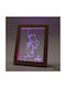 World of Wood Dekoratives Tischlicht Abstract Kiss LED Liebe