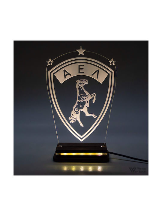 World of Wood Decorative Table Lamp Ael Larisa LED 21x14cm