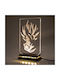 World of Wood Decorative Table Lamp Dragonball - Son Goku LED 19x12cm
