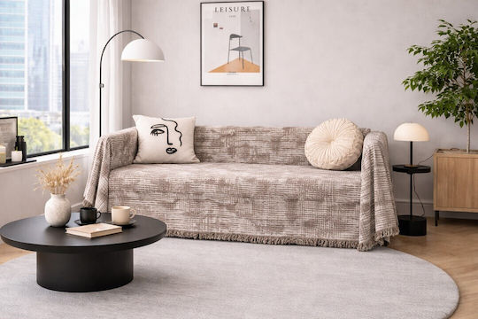 ForHome Throws Set 3 Pcs Brown