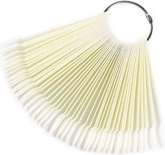 Nail Sample Book Keychain Oval 50pcs Tf218769