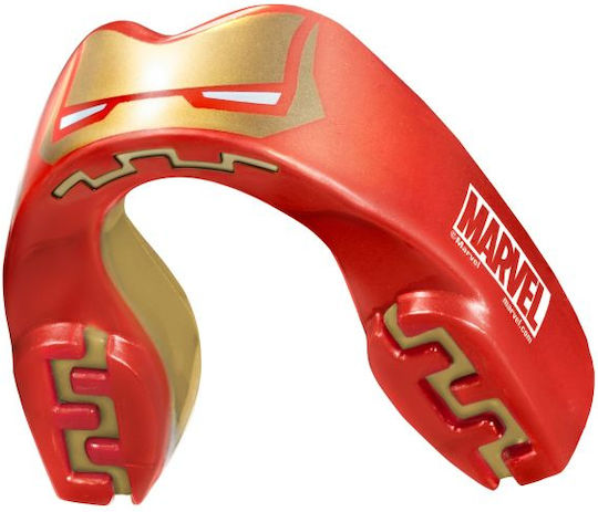 Safejawz Proteză Dentară Iron Man Extro Marvel Junior Roșie