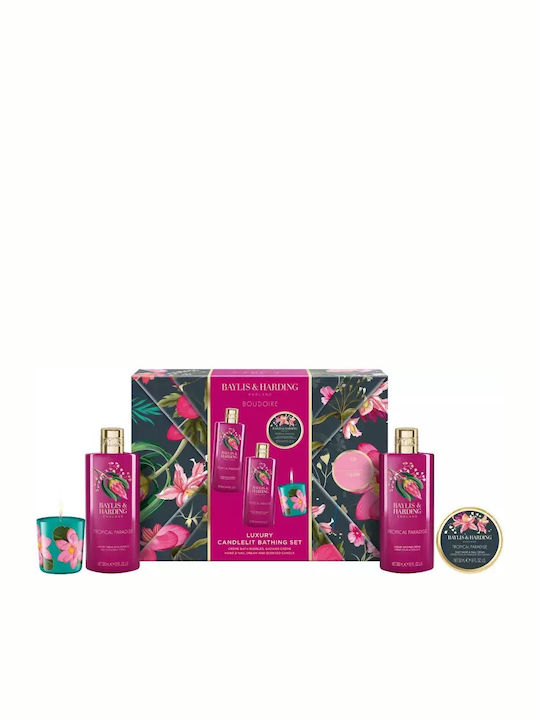 Baylis & Harding Boudoire Tropical Paradise Σετ Περιποίησης για Καθαρισμό Σώματος