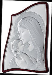 Silver Asymmetric Icon Virgin Mary Christ 8x11 Prince Silvero 9825-ma 903 4 Silver Asymmetric Icon Virgin Mary Christ 8x11 Prince Silvero 9825-ma 903 4
