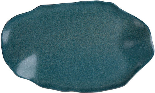 Fine Fine Servierplatte Oval aus Porzellan 30x30cm Fine Fine Servierplatte Oval aus Porzellan 30x30cm