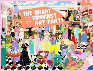 The Great Feminist Art Party A 1000 Piece Jigsaw Riot Lydia Miller