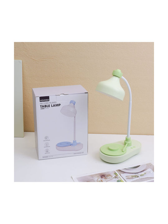 Iluminat De Birou Reîncărcabil Cu LED Încorporat În Culoare Verde