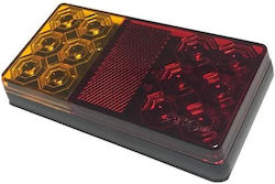 LED Водоустойчив Фар Трейлър с Винтове 12V 1 Брой
