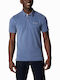 Mountain Polo Short Sleeve Light Blue Blouse