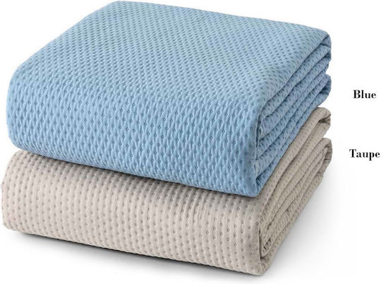 Nima Hotel Blanket Double M260xW240cm Navy Blue