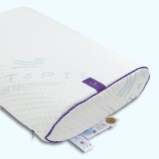 Mat&Pil Memory Foam Sleep Pillow 55x40x10cm