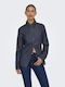 Cămașă Denim De Damă Cu Mâneci Lungi Dark Blue Denim