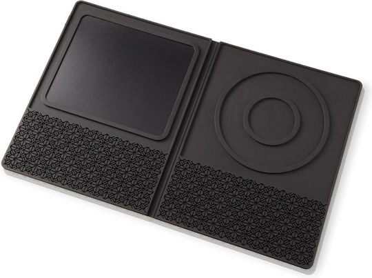 Innovine Non-Slip Base Bar Bar Mat 30 X 47 Cm Silicone Black