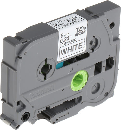Tze-211 Tze211 Label Maker Tape 8m x 6mm Compatible With Brother TZe/TZ