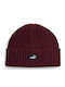 Beanie Mützen Für Männer Strick in Roter Farbe