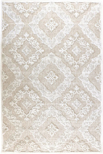 Eurofil Χαλί Καλοκαιρινό Ψάθινο 133x190cm Cream Eurofil Χαλί Καλοκαιρινό Ψάθινο 133x190cm Cream