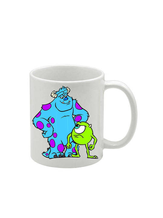 Λευκή Κούπα Monsters