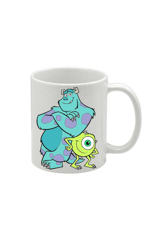 Λευκή Κούπα Monsters