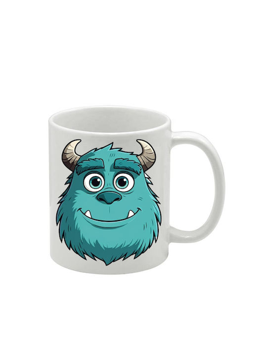 Λευκή Κούπα Monsters