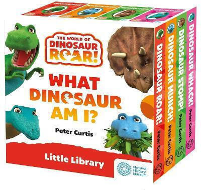 Малка Библиотека Светът На Dinosaur Roar Какъв Динозавър Съм Slipcase Peter Curtis