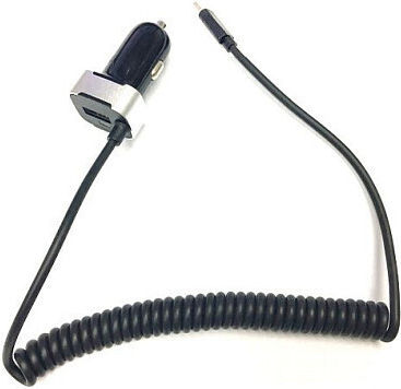 Bea-fon Φορτιστής Αυτοκινήτου με μία Θύρα: 1xUSB μαζί με Καλώδιο Ενσωματωμένο Μαύρο Χρώμα
