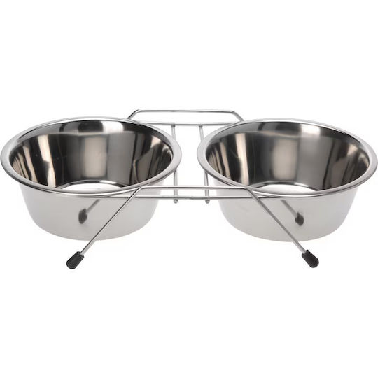 Agility Bol Oțel Inoxidabil Pentru Câine și Pisică 2 x 350ml