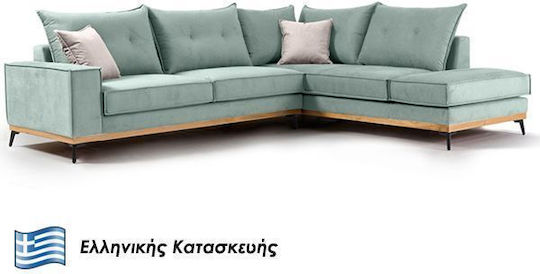 Lila Γωνιακός Υφασμάτινος