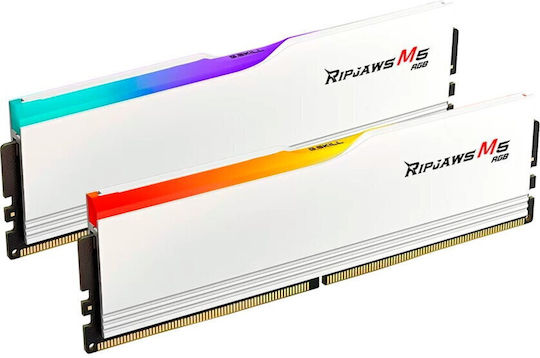 G.Skill Ripjaws M5 DDR5 96GB RAM με 2x48GB Modules και Ταχύτητα 5200 για Desktop