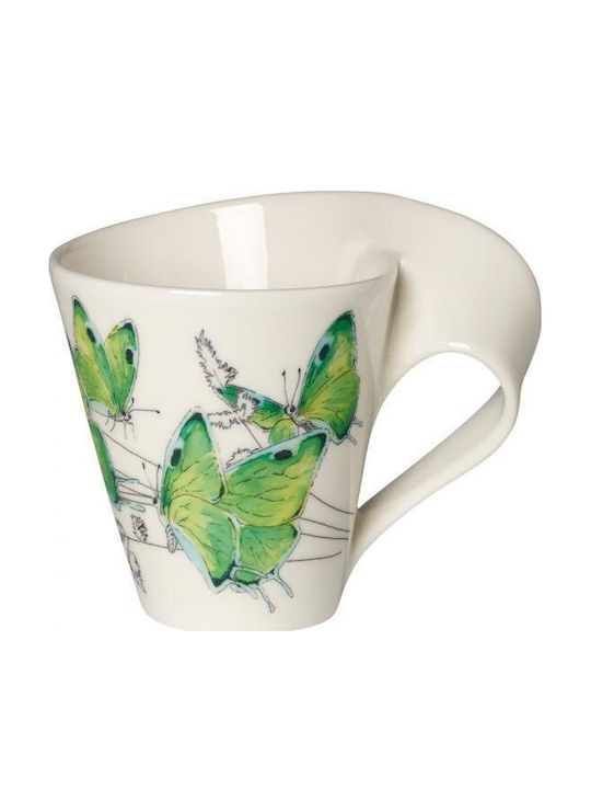 Villeroy & Boch Φλιτζάνι Καφέ από Πορσελάνη Πράσινο 300ml