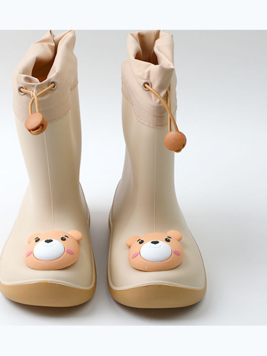 Kids Wellies Beige