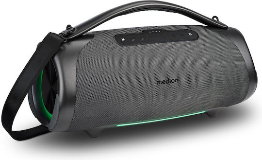 Medion Αδιάβροχο Ηχείο Bluetooth 100W Μαύρο S0469781