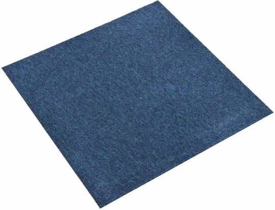 vidaXL Round Kitchen Mat Dark Blue 50cm