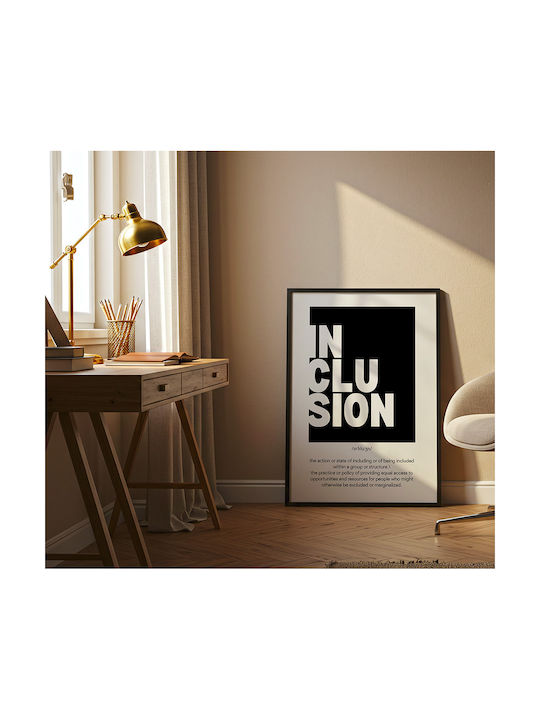 Quote Poster Inclusion Pq191 21cm X 30cm Black ...