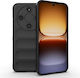 Back Cover Din Silicon Negru (Honor Magic8 Lite, SKYDDAR INNOVATION)