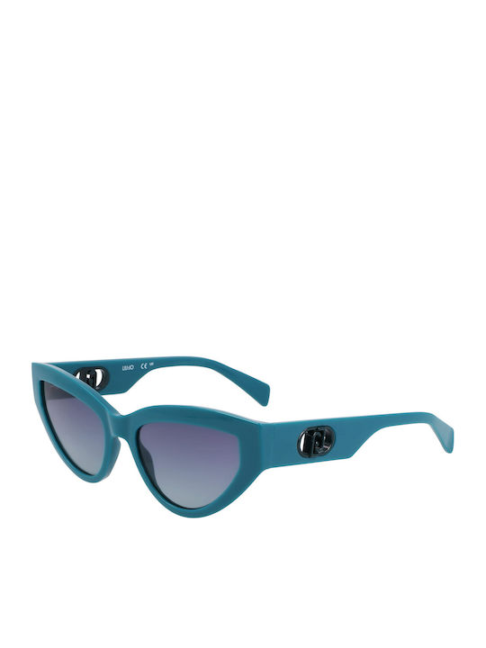 Liu Jo Woman Sunglasses With Brown Frame And Br...