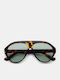 Luigi Unisex Sunglasses with Green Frame and Green Lens 4870731