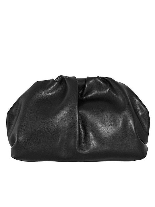 Celestino Women's Clutch Bag Artificial Leather Gathered Black