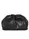 Celestino Women's Clutch Bag Artificial Leather Gathered Black