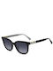 Kate Spade Unisex Ochelari De Soare Cu Ramă Neagră Din Plastic Și Lentile Degrade Negre KS-JORJA-2/F/S-807