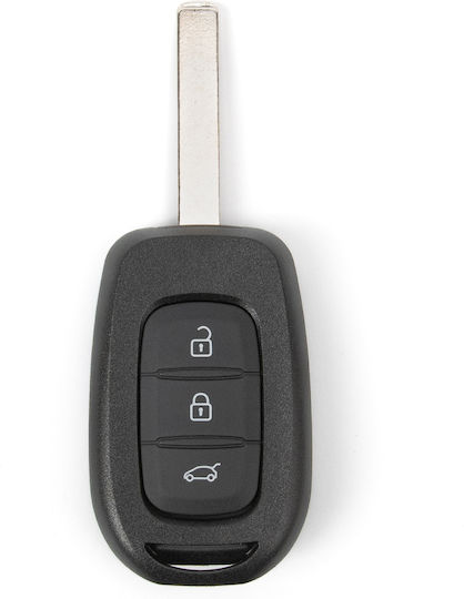 Autoschlüsselhülle mit Lama VA2 mit 3 Tasten für Dacia / Renault