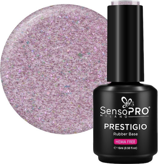 SensoPro Lustruirea De Lungă Durată Cu Sclipici Oja Uscare Rapidă Mystic Glitter 15ml