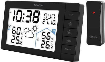 Sencor SWS 3200 Stație Meteo Fără Fir Digitală de Masă