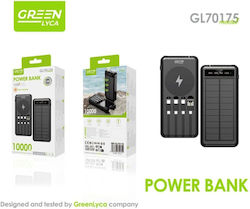 Green Lyca GL70175 10000mAh 10W Μαύρο Green Lyca GL70175 10000mAh 10W Μαύρο