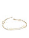 Gatsa Women's 9K Gold Bracelet with Pearls