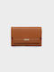 Large Women's Brown Wallet