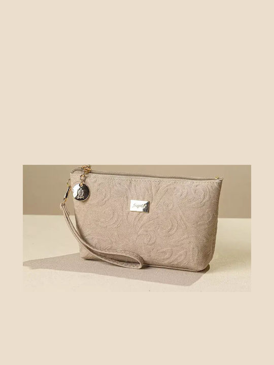 Fragola Γυναικείο Νεσεσέρ Dark Beige Art 21cm