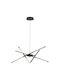 Rabalux Candelabru Suspendat Negru LED cu Lumină Albă Caldă
