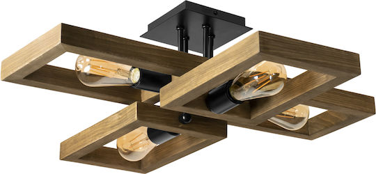 Lightstyle Deckenleuchte montieren mit E27 Lampenbirnensockel