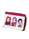 Photoretous Huntrix Kids Wallet with Red Zipper PHRT-TEX-1027-HUNTRIX38