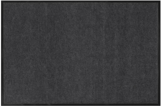 Sersimo Fußmatte Schwarz 120x80cm Schwarz